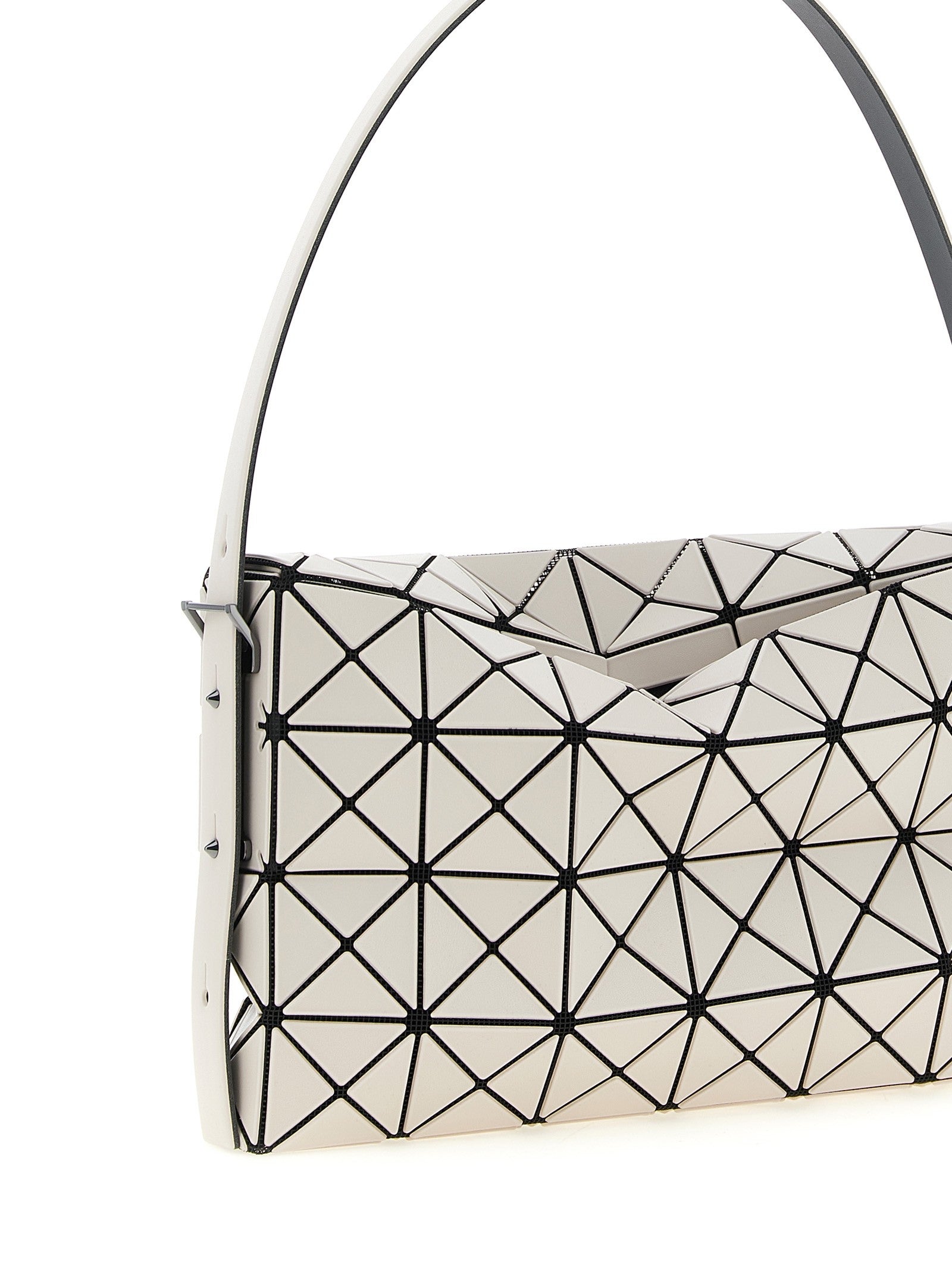 Bao Bao Issey Miyake Oblong Shoulder Bag Beige