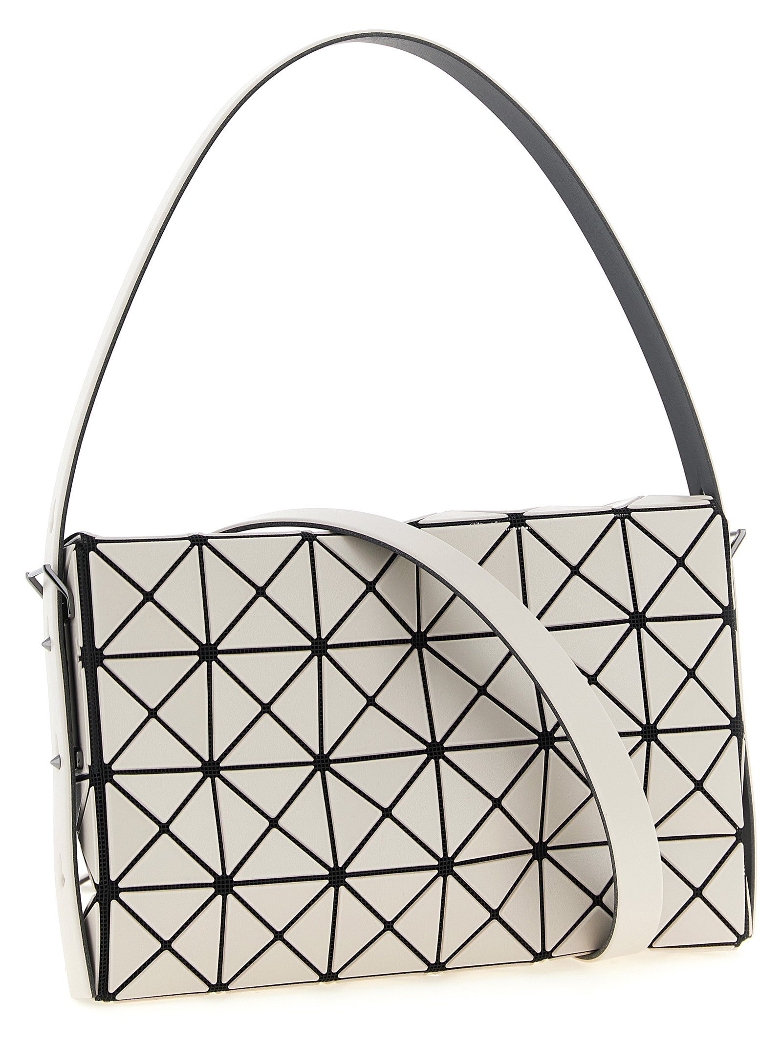 Bao Bao Issey Miyake Oblong Shoulder Bag Beige