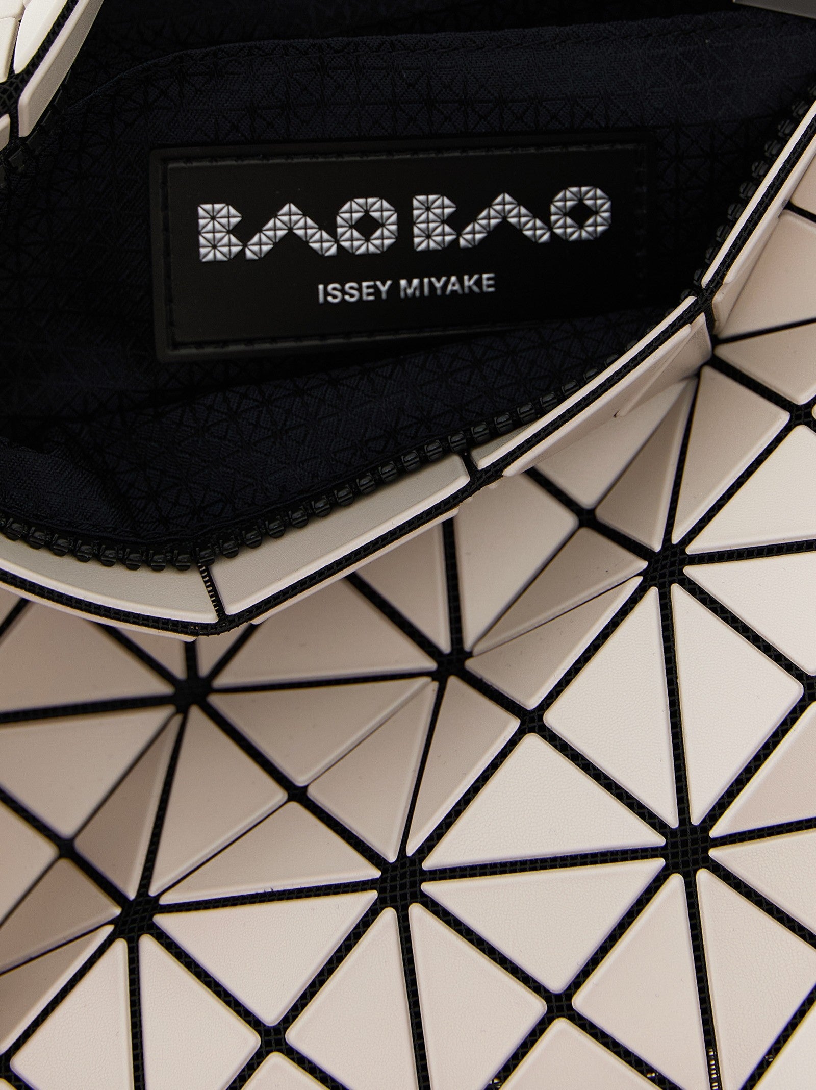 Bao Bao Issey Miyake Oblong Shoulder Bag Beige