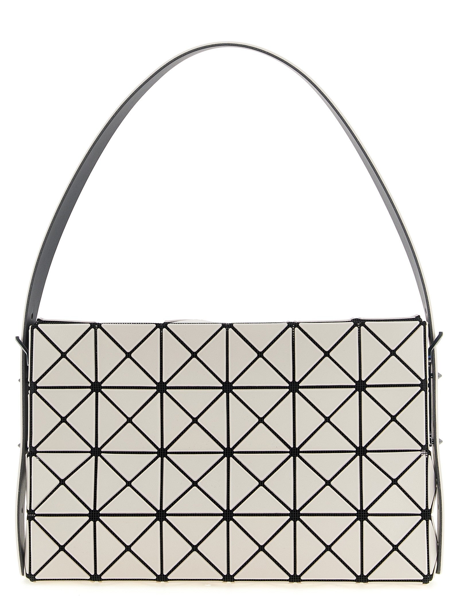Bao Bao Issey Miyake Oblong Shoulder Bag Beige