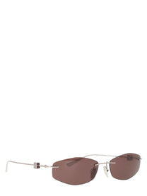 Balenciaga Women's Occhiale Frame Nano Brown, view 2