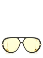 Bottega Veneta Women's Occhiale DA Sole Aviator Drop Black