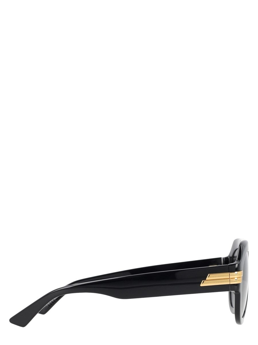Bottega Veneta Unisex Occhiale Da Sole Aviator Black