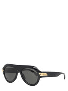 Bottega Veneta Unisex Occhiale Da Sole Aviator Black