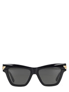 Bottega Veneta Women's Occhiale Da Sole Cat Eye Mitre Black