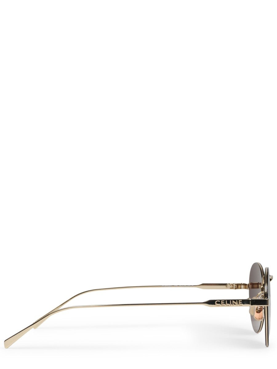 Celine Women's Occhiale DA Sole in Metallo Gold