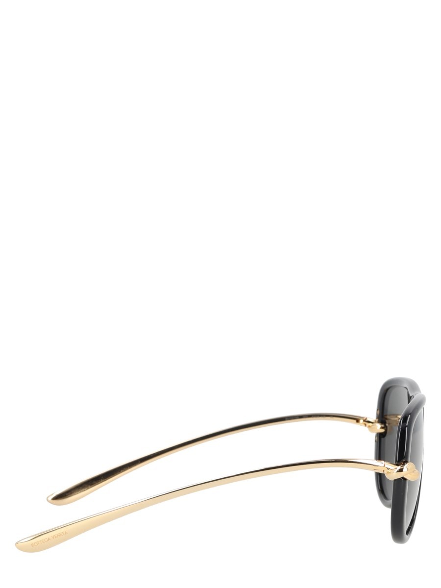 Bottega Veneta Women's Occhiale DA Sole Injection Black, view 3