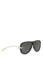 Bottega Veneta Women's Occhiale DA Sole Injection Black, view 2