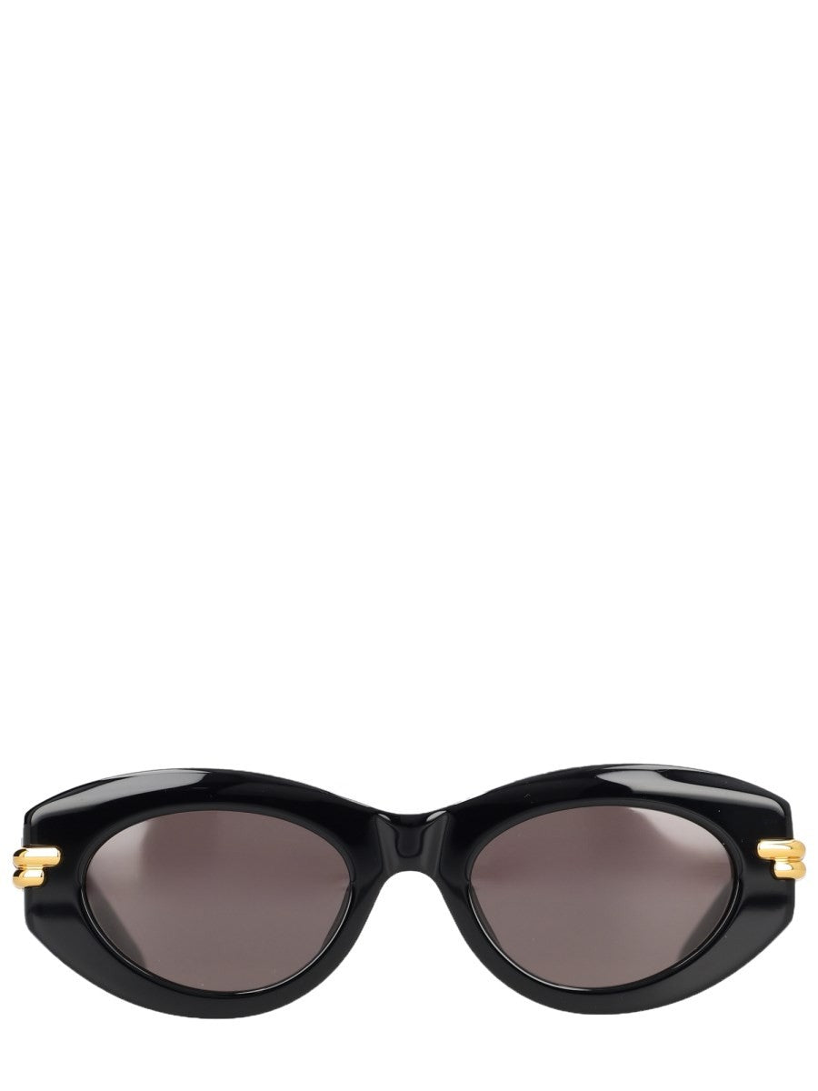 Bottega Veneta Women's Occhiale DA Sole Mitre Black