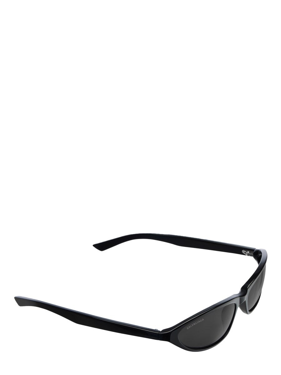 Balenciaga Women's Occhiale DA Sole Neo Oval Black, view 2