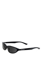 Balenciaga Women's Occhiale DA Sole Neo Oval Black, view 3