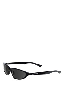 Balenciaga Women's Occhiale DA Sole Neo Oval Black, view 3