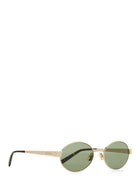 Saint Laurent Women's Occhiale Da Sole Sl Gold, view 2