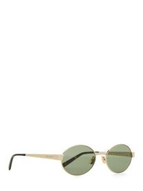Saint Laurent Women's Occhiale Da Sole Sl Gold, view 2