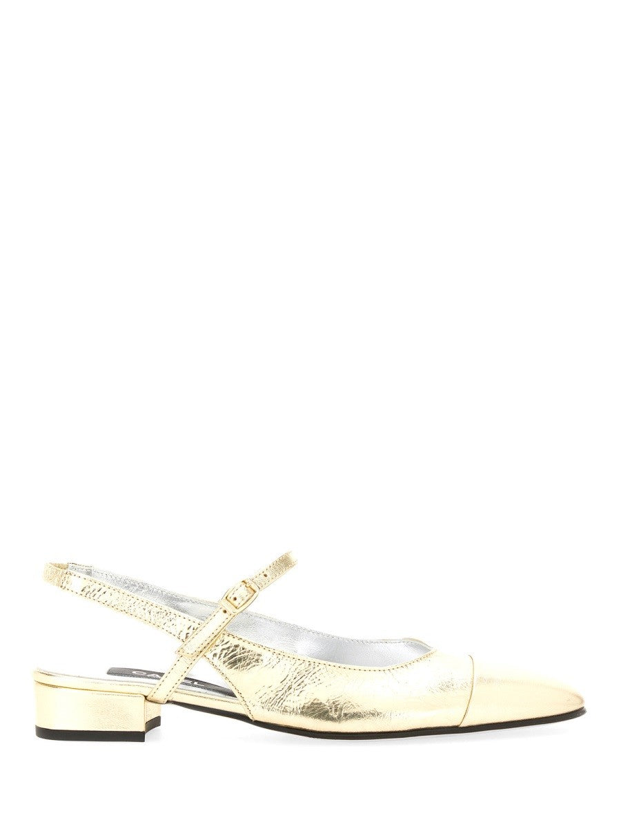 Carel Paris Women's Slingback Ocean Gold Carel Paris