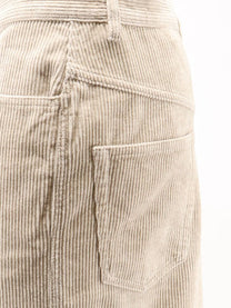 Isabel Marant Étoile Women's Odalie Corduroy Skirt White