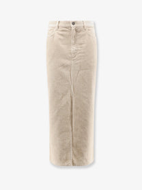 Isabel Marant Étoile Women's Odalie Corduroy Skirt White