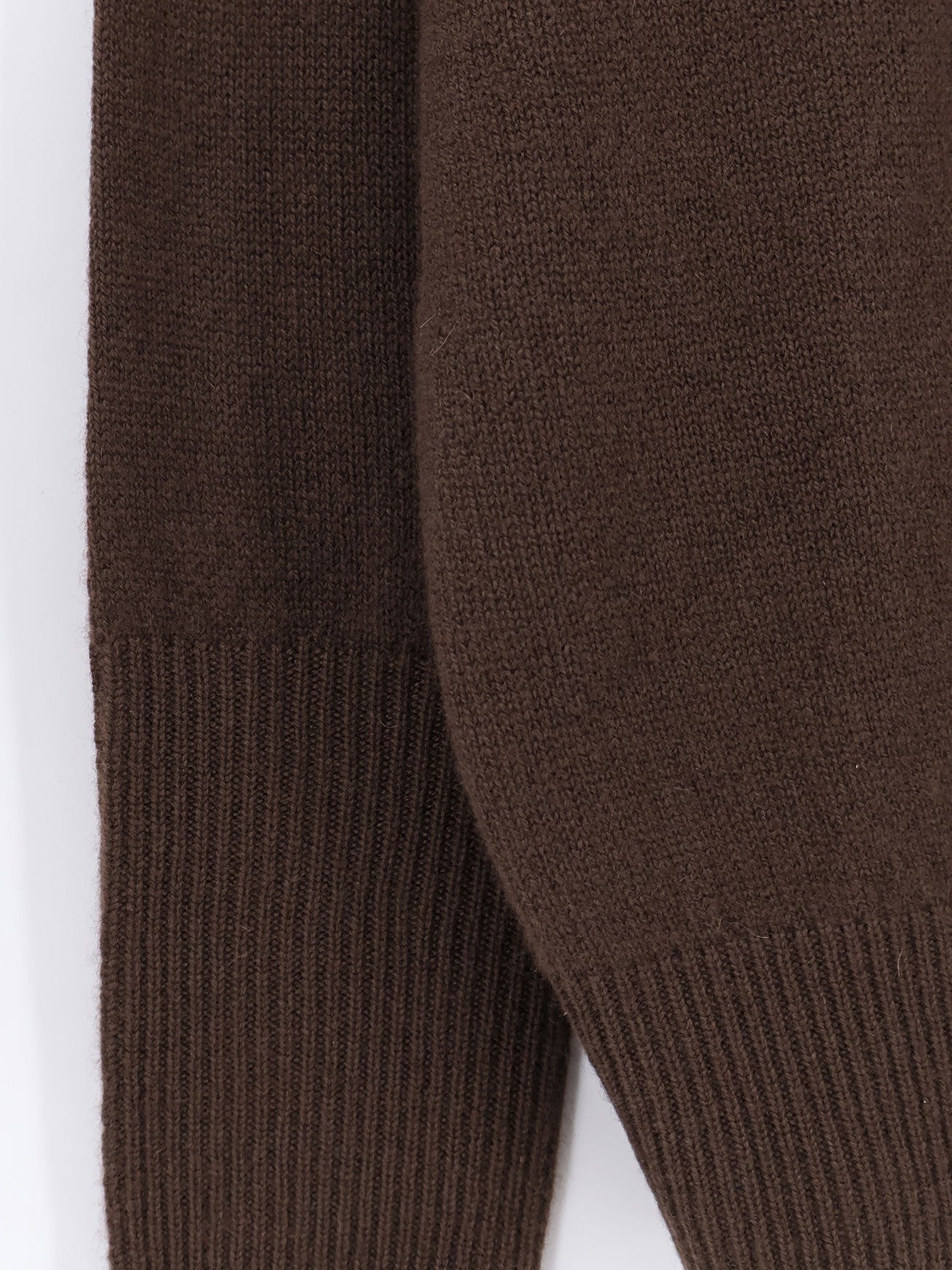 The Row Women's Odelle Top Cashmere Sweater Brown