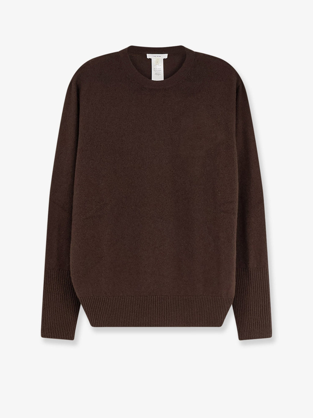 The Row Women's Odelle Top Cashmere Sweater Brown