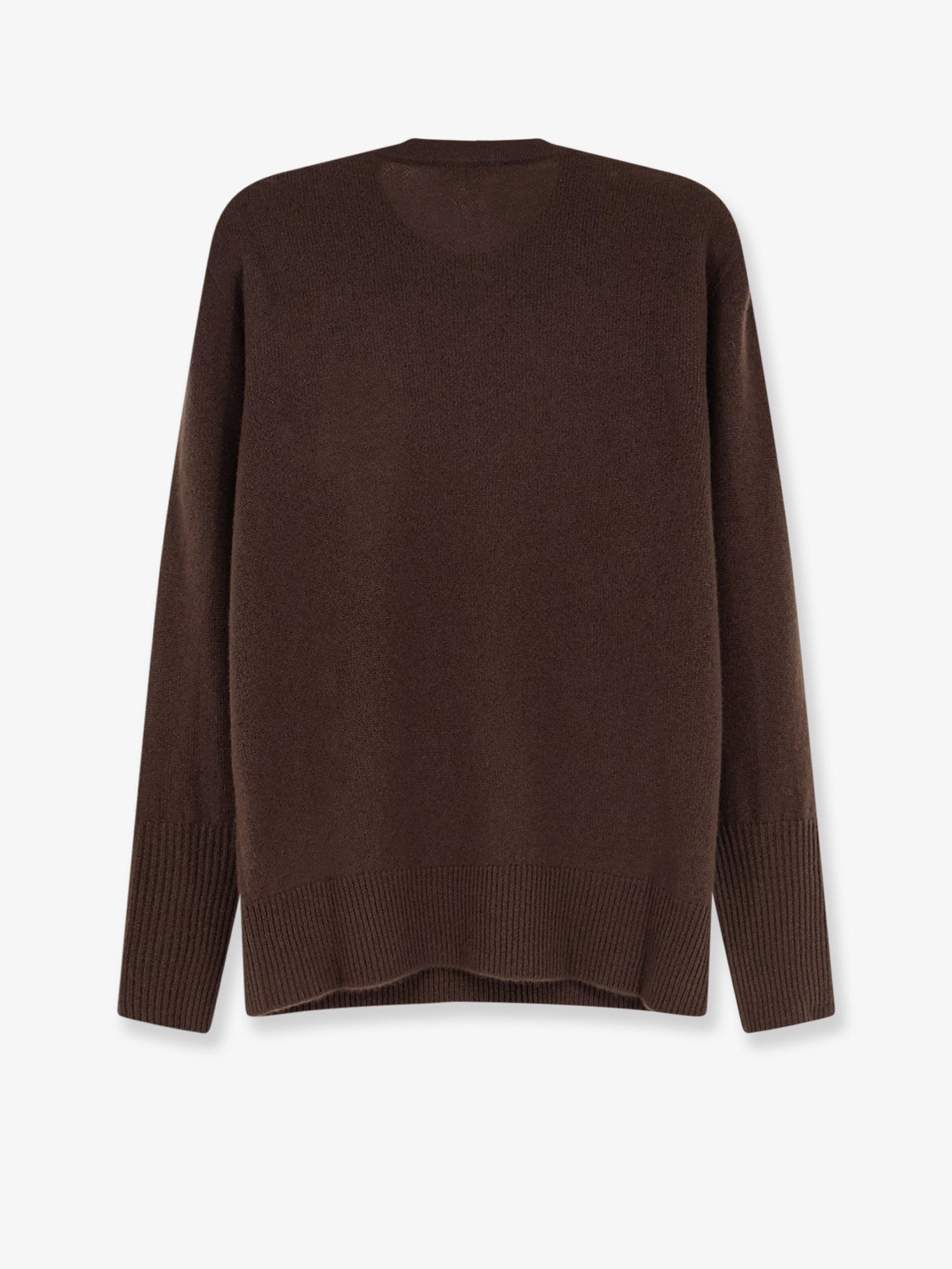 The Row Women's Odelle Top Cashmere Sweater Brown