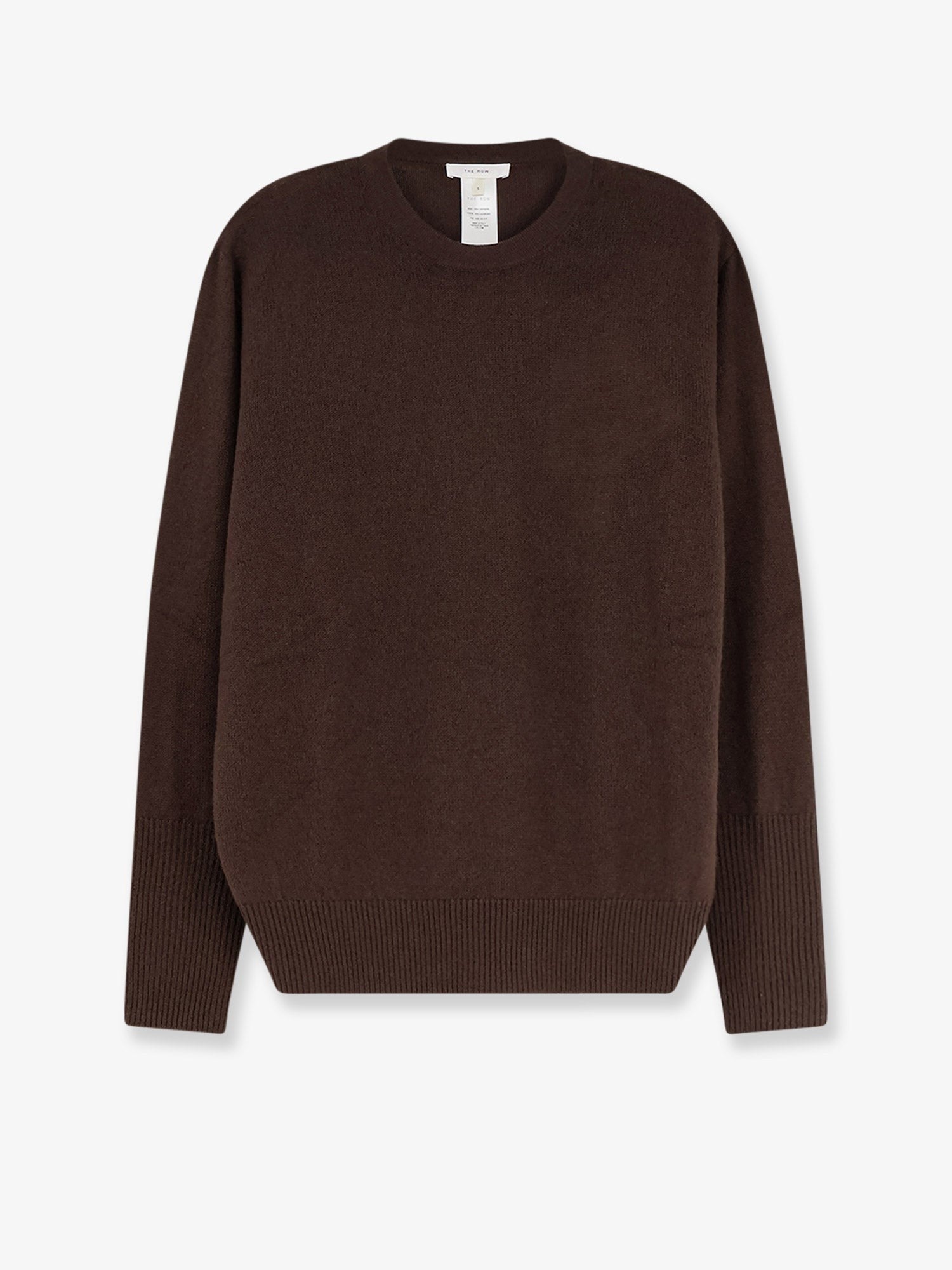The Row Women's Odelle Top Cashmere Sweater Brown