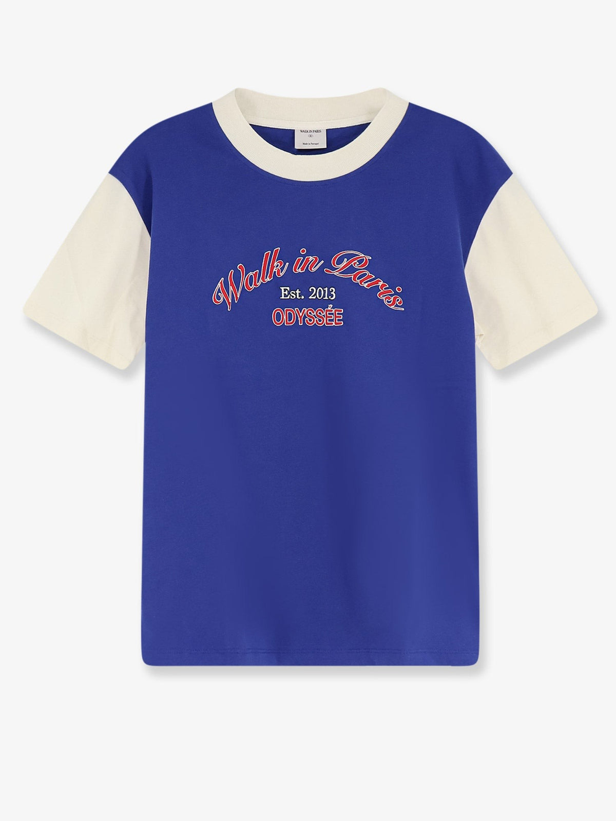 Walk In Paris Men's Odyssée Cotton Shirt Blue