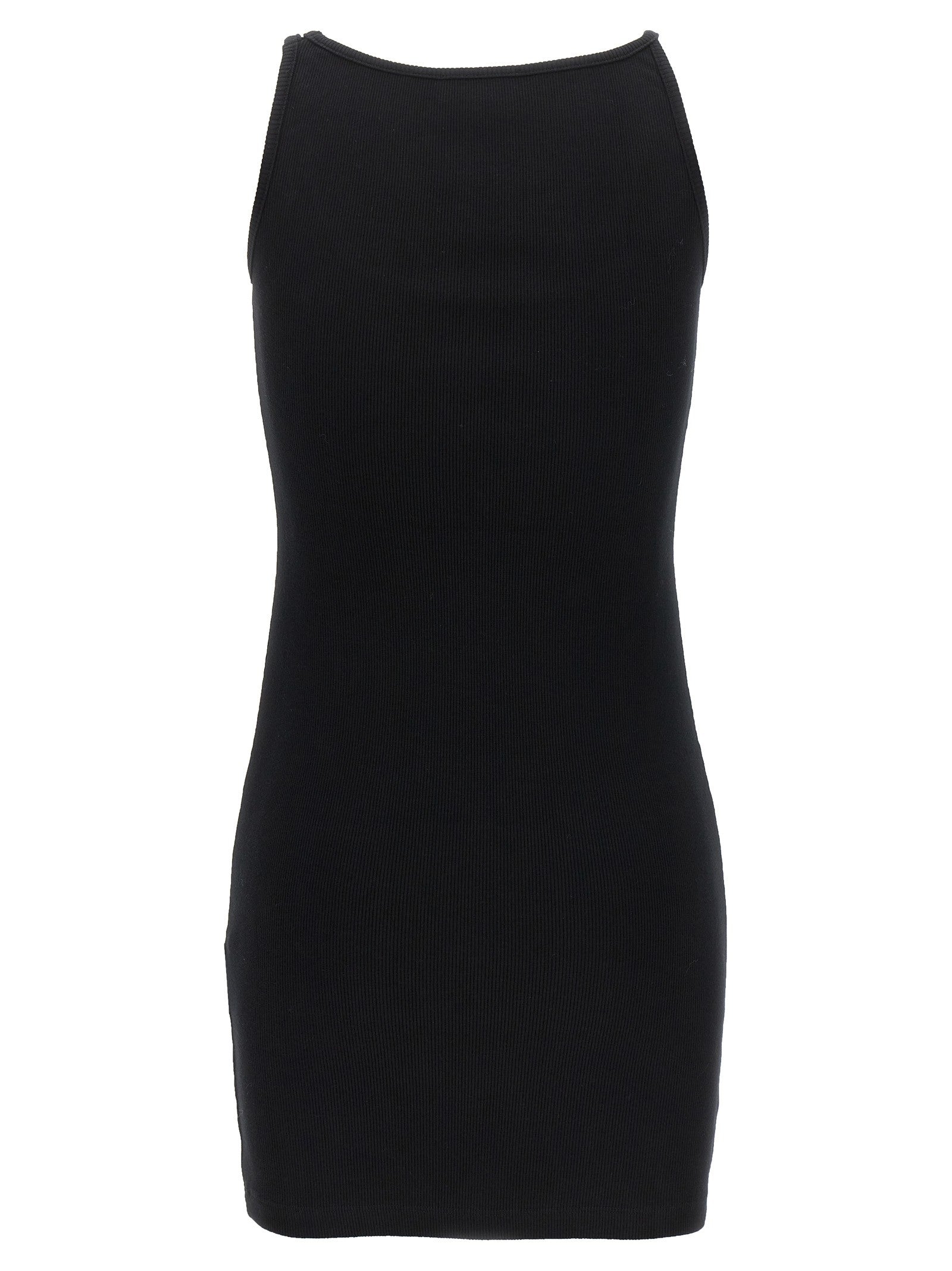 Off-White Off Stamp Dress Black