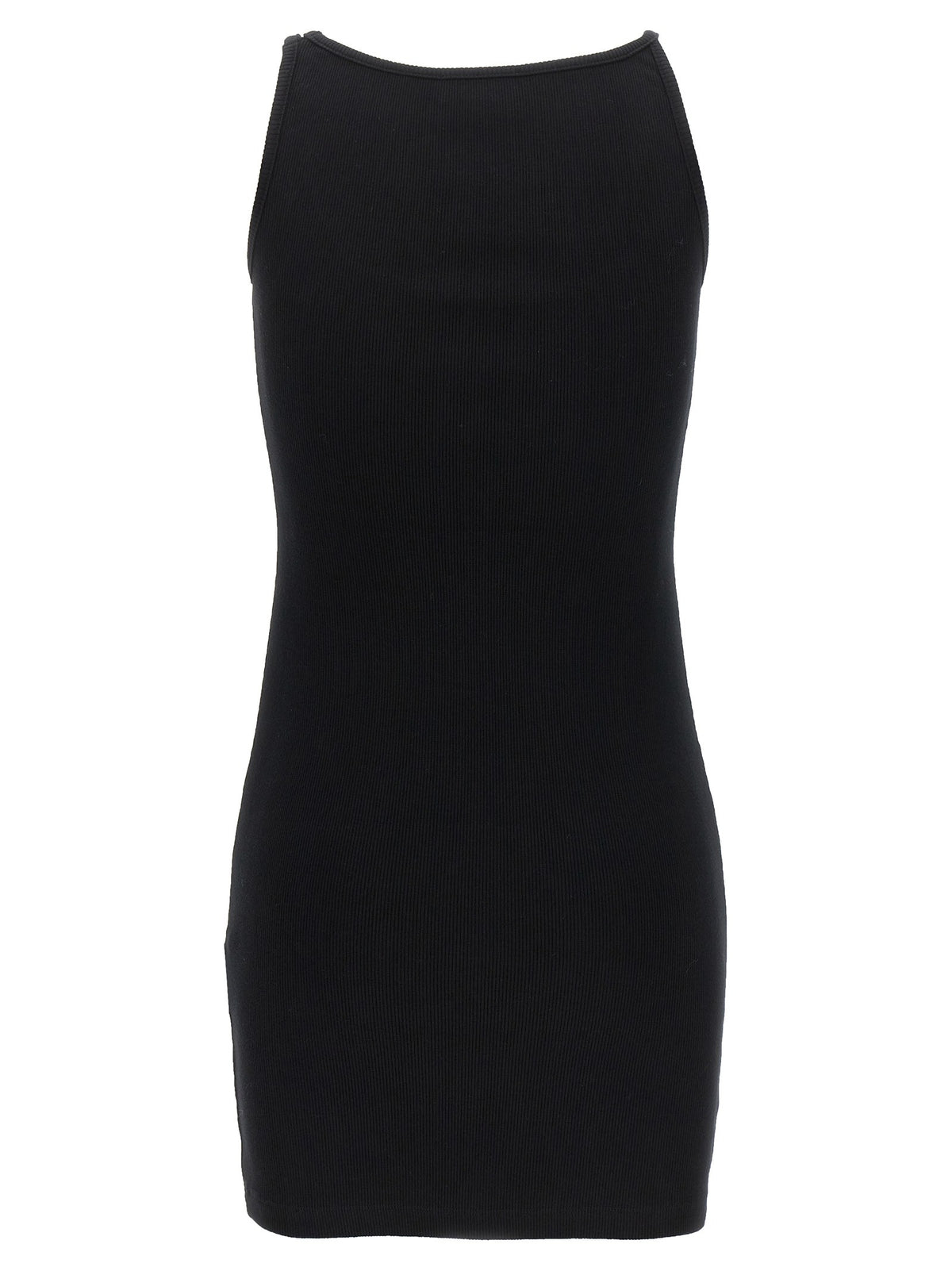 Off-White Off Stamp Dress Black, view 2