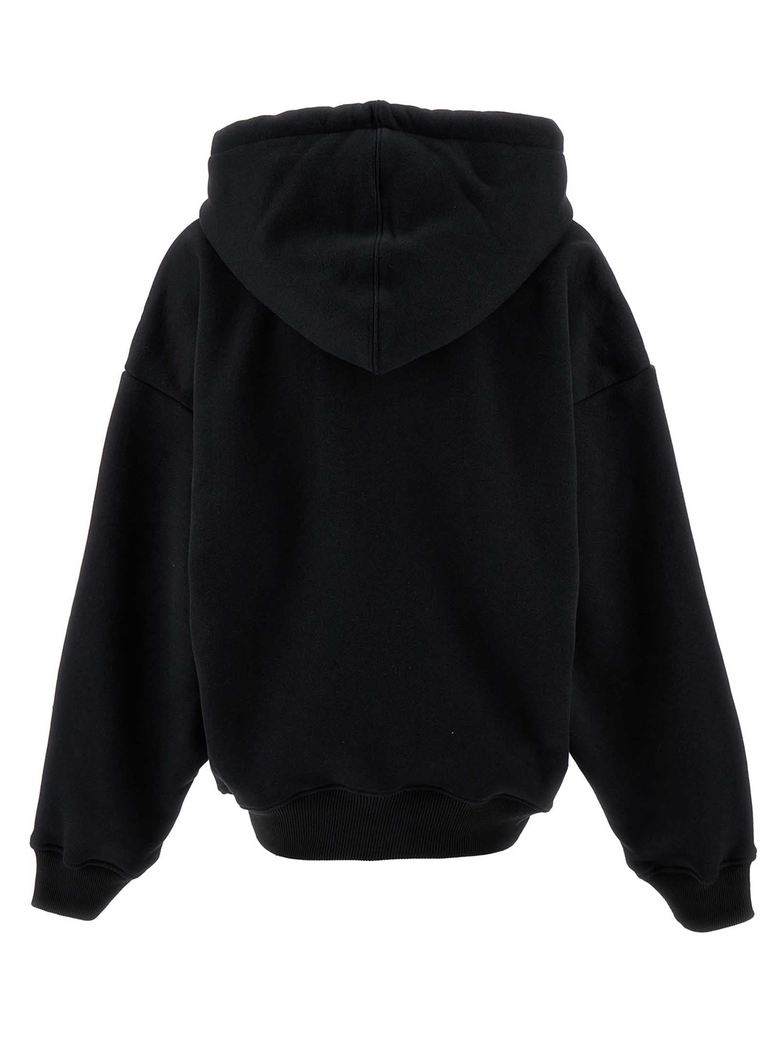 Off-White Off Stamp Hoodie Black