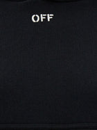 Off-White Off Stamp Hoodie Black, view 4