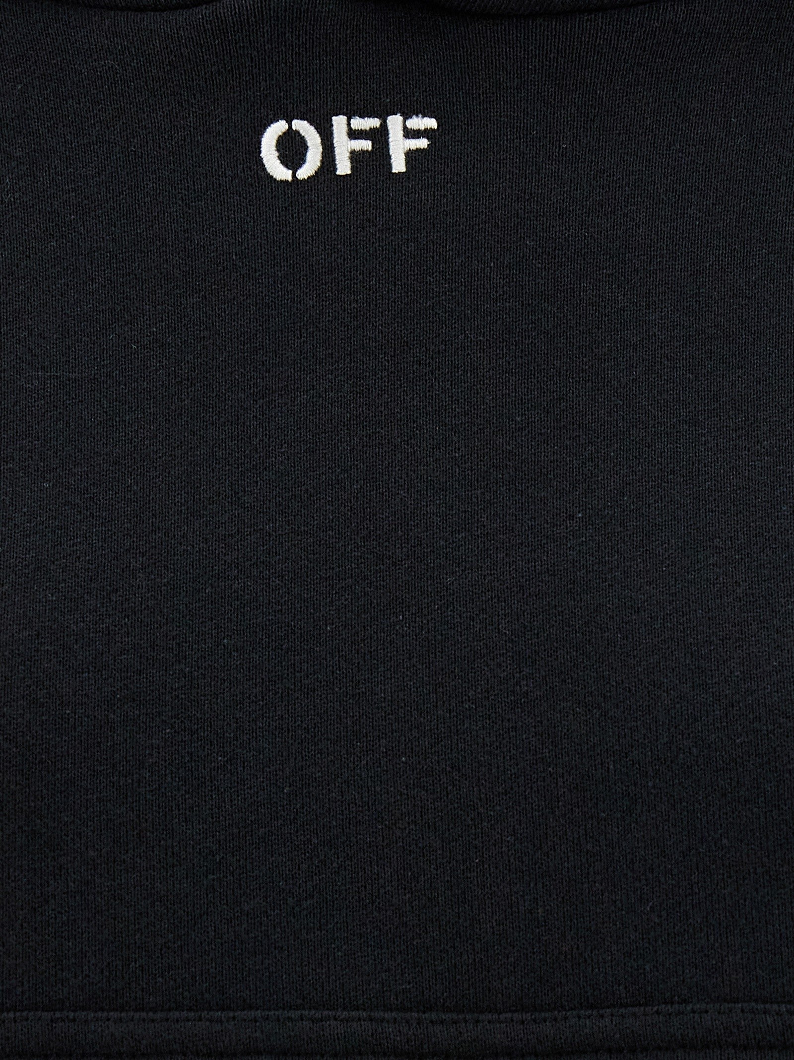 Off-White Off Stamp Hoodie Black