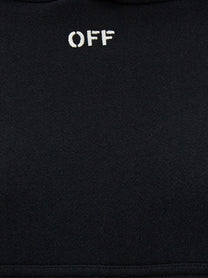 Off-White Off Stamp Hoodie Black