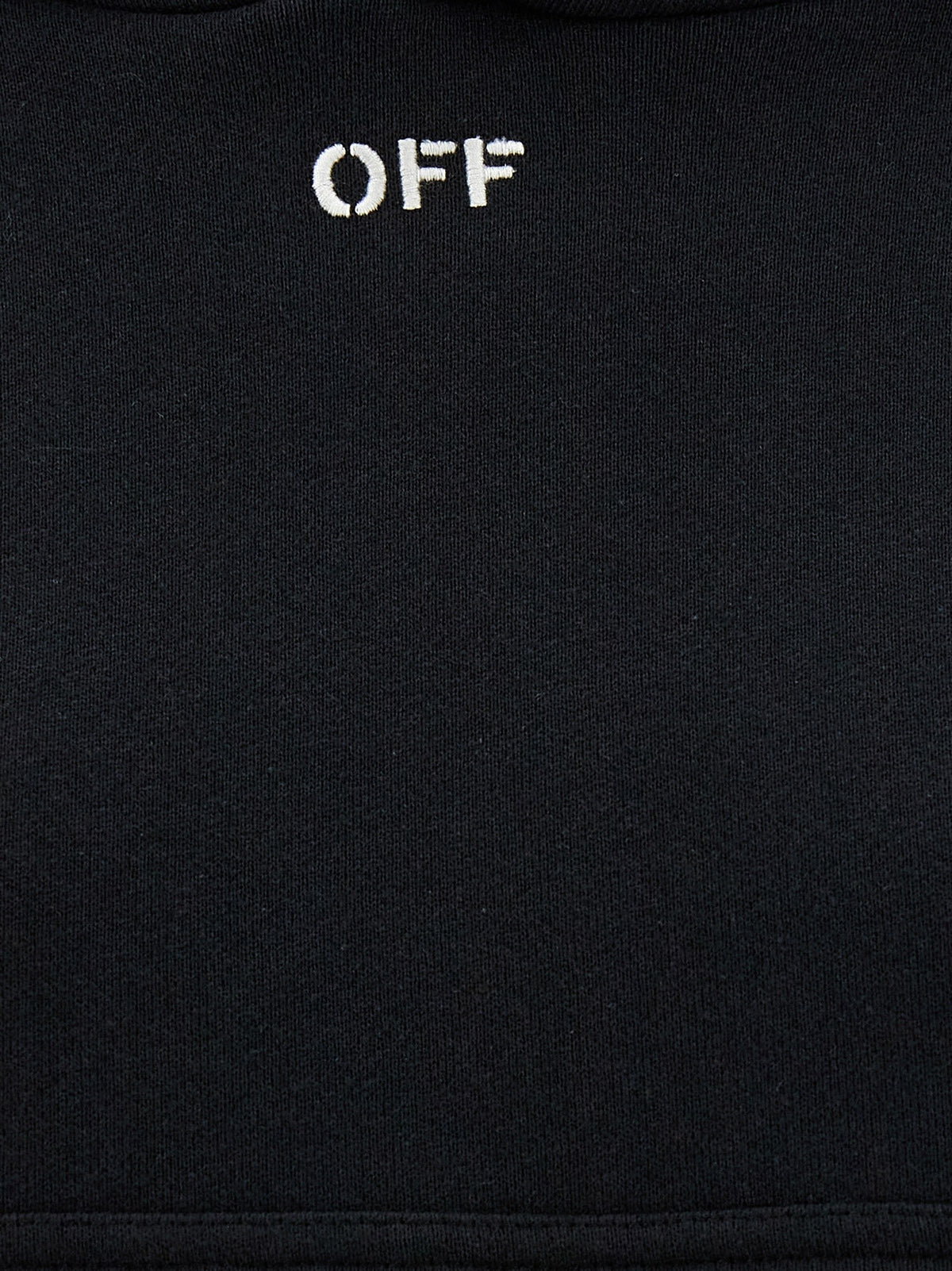 Off-White Off Stamp Hoodie Black, view 4