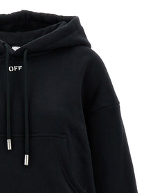 Off-White Off Stamp Hoodie Black