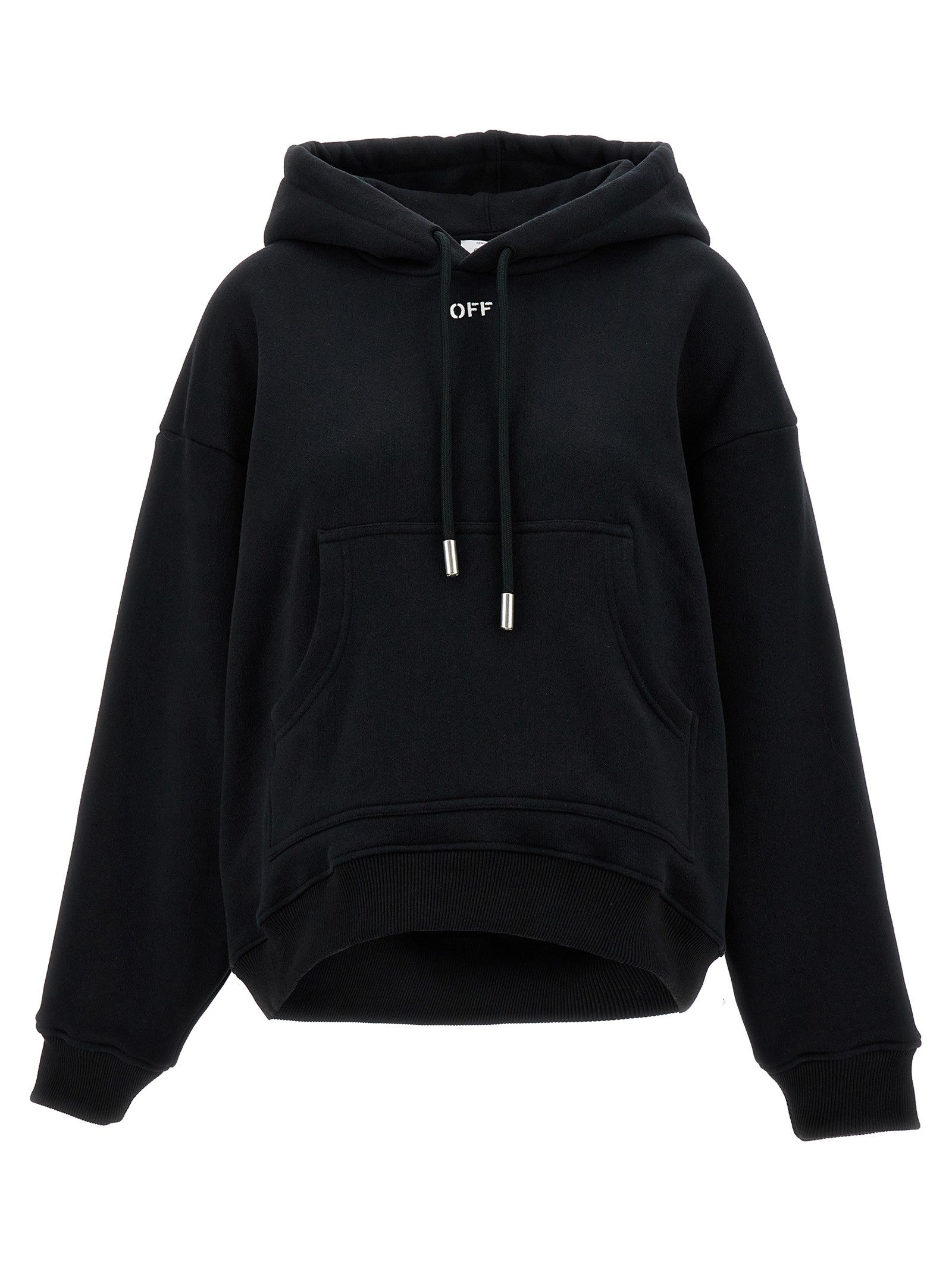 Off-White Off Stamp Hoodie Black