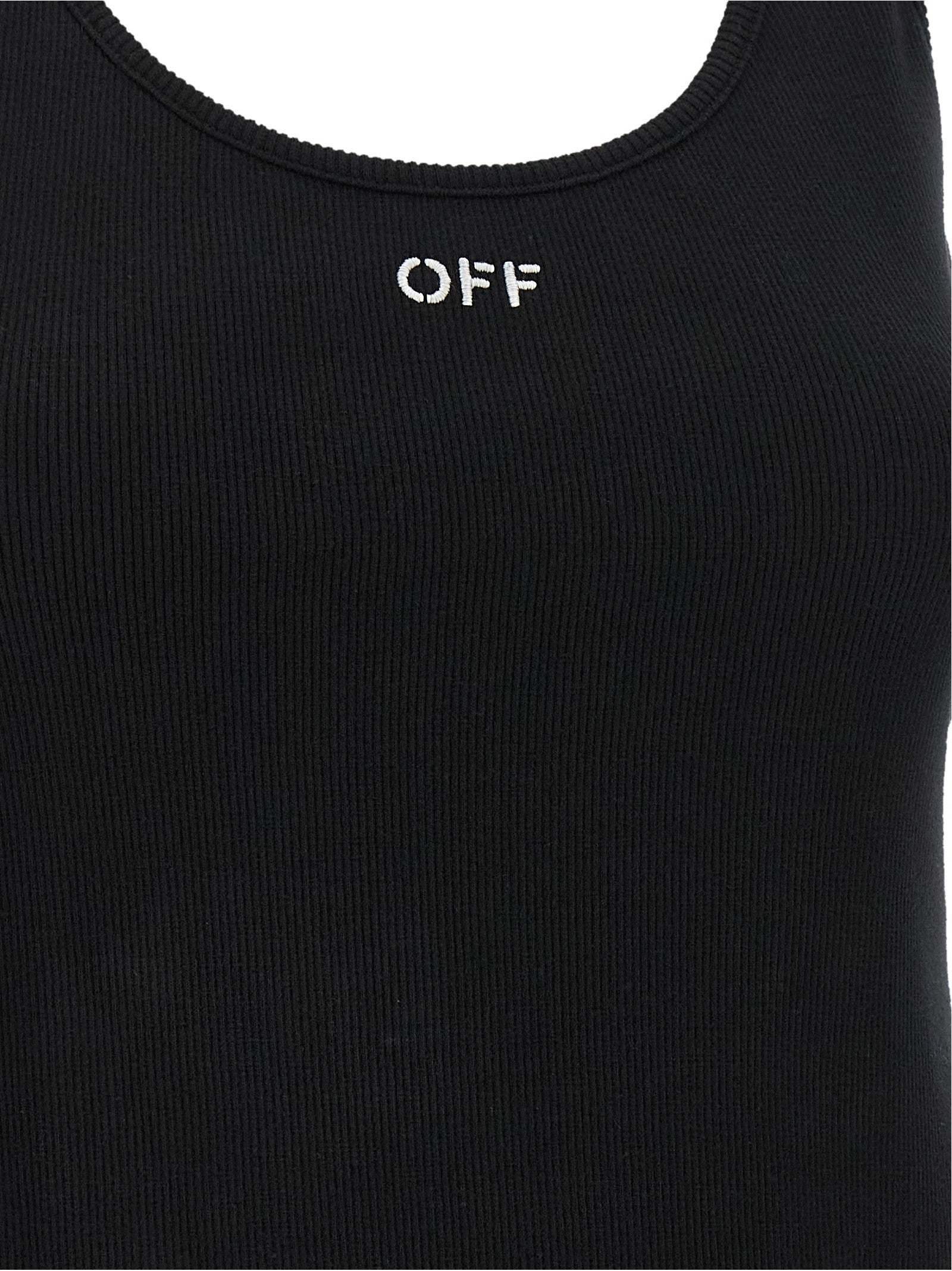 Off-White Off Stamp Tank Top Black