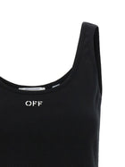 Off-White Off Stamp Tank Top Black, view 3