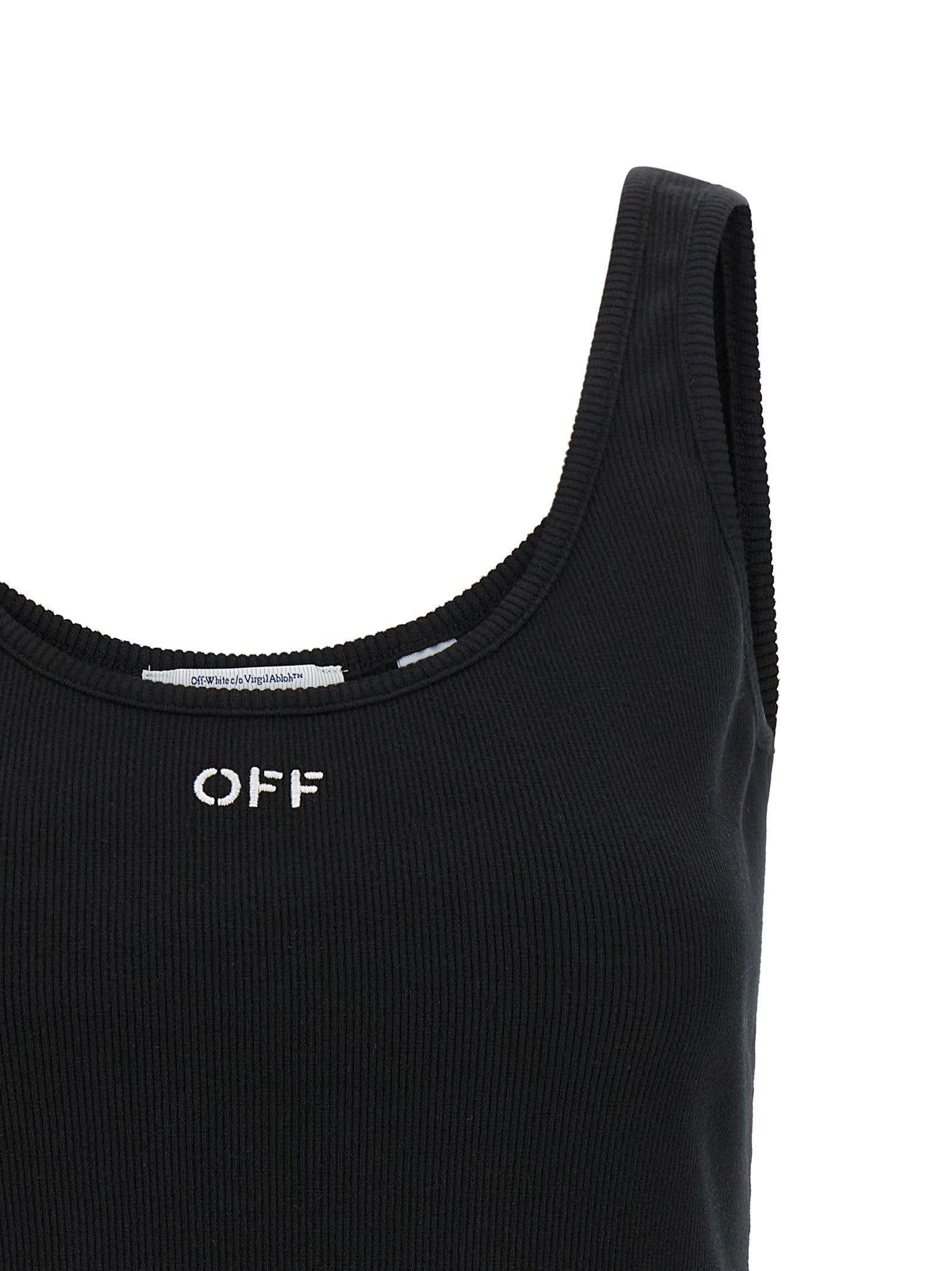 Off-White Off Stamp Tank Top Black