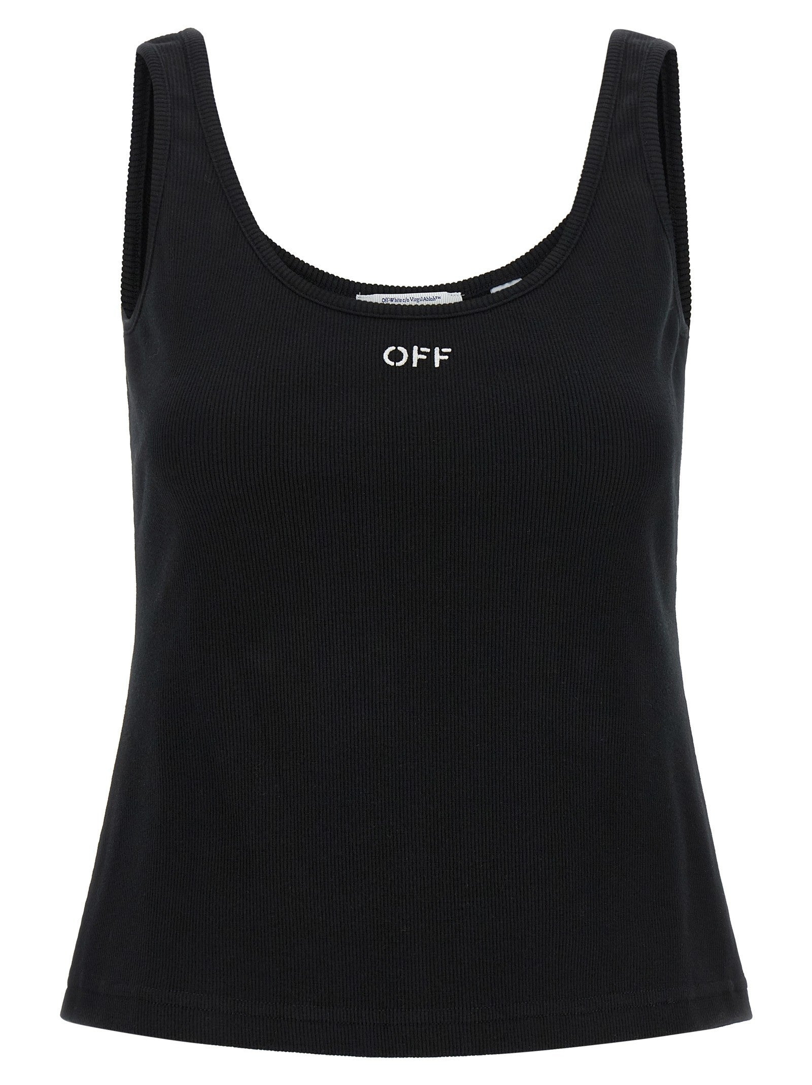 Off-White Off Stamp Tank Top Black