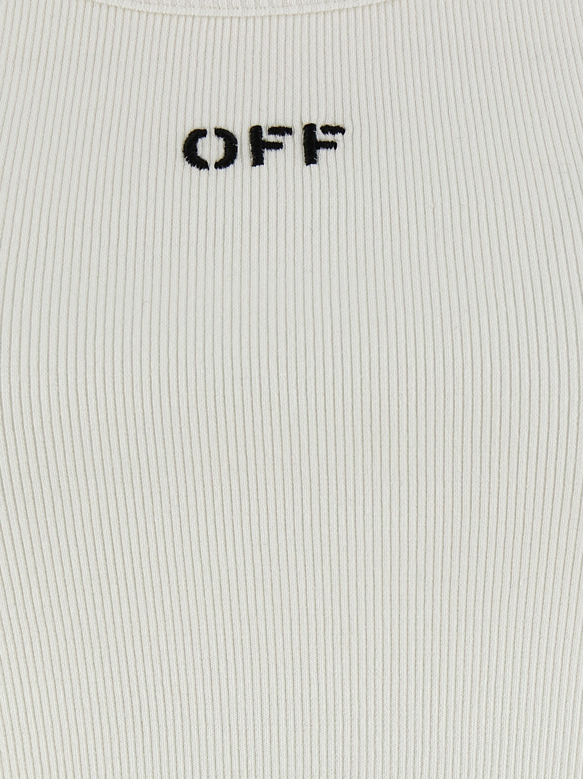 Off-White Off Stamp Top White, view 4