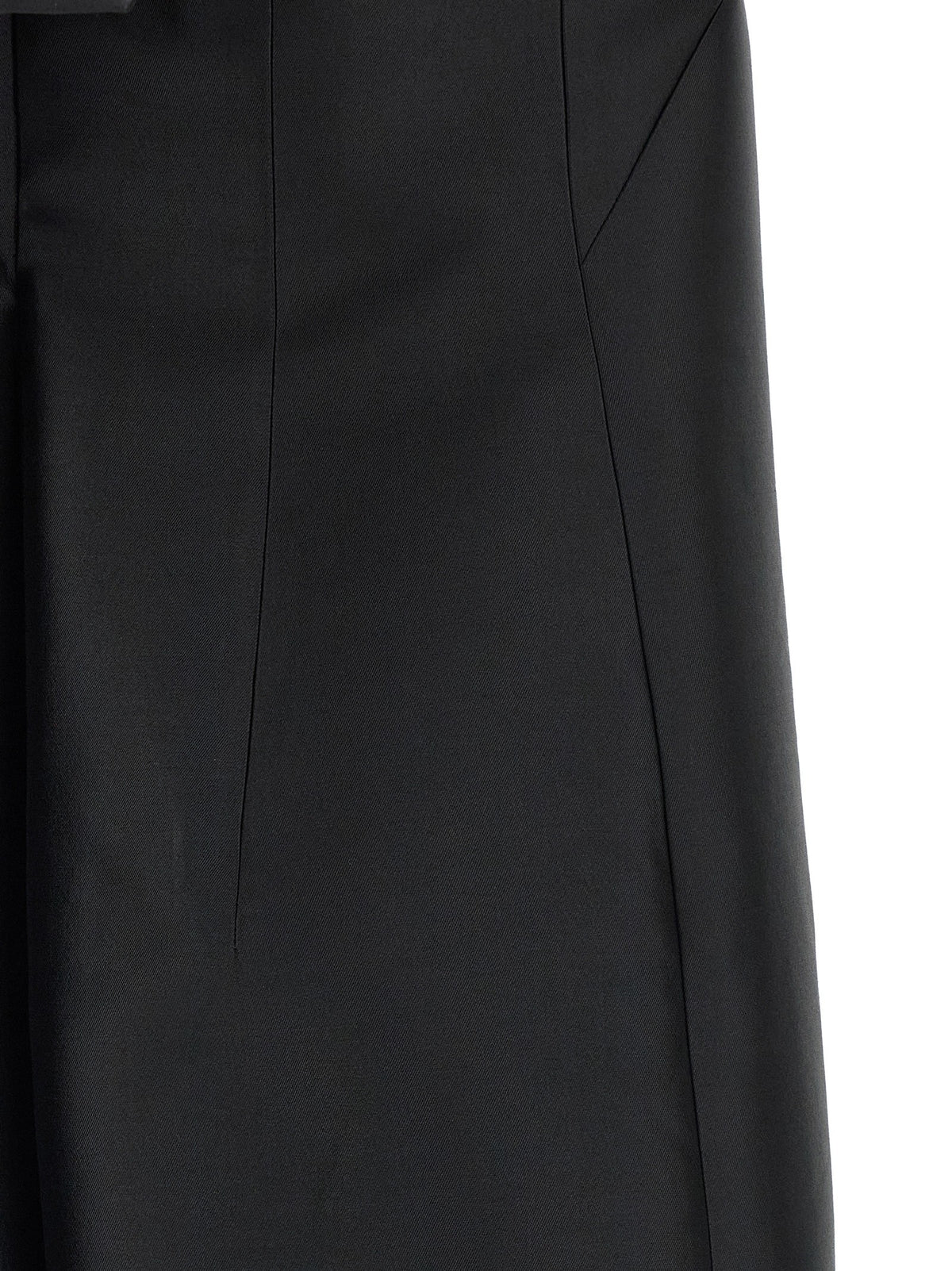 Jil Sander Off the Shoulder Dress Black