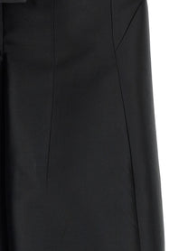 Jil Sander Off the Shoulder Dress Black