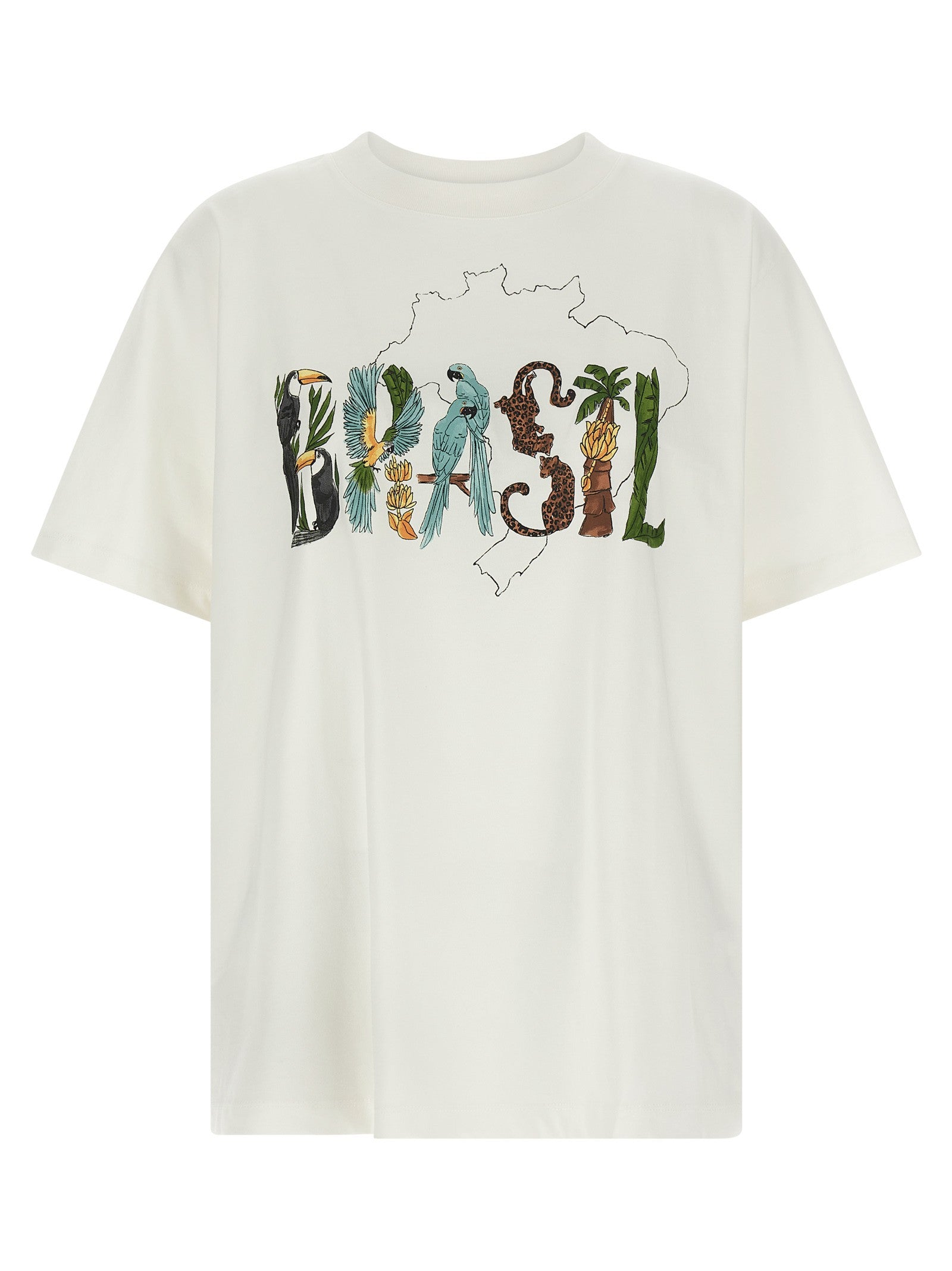 FARM Rio Off White Brasil Shirt White