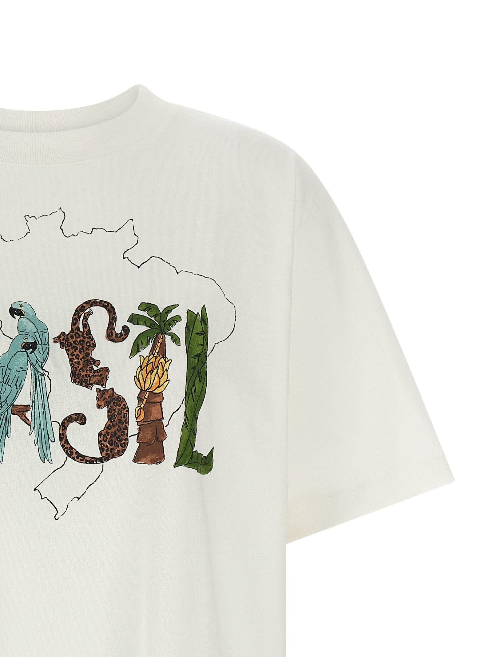 FARM Rio Off White Brasil Shirt White