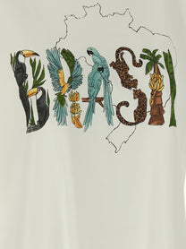 FARM Rio Off White Brasil Shirt White