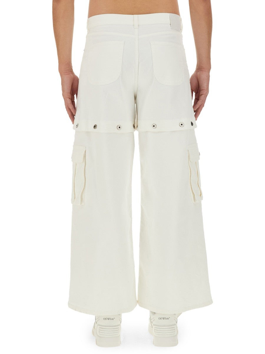 Off-white - Off White 90’s Super Baggy Jeans - Men’s Clothing