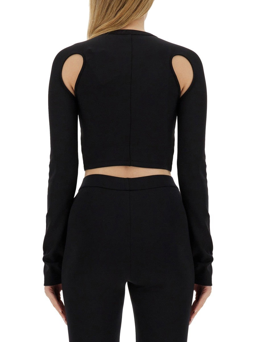 Off-white - Off White Tops With Logo - Woman-&gt;Clothing-&gt;Tops