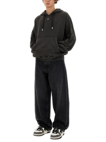 Off-white - Off White Loose Fit Jeans - Man-&gt;Clothing-&gt;Jeans