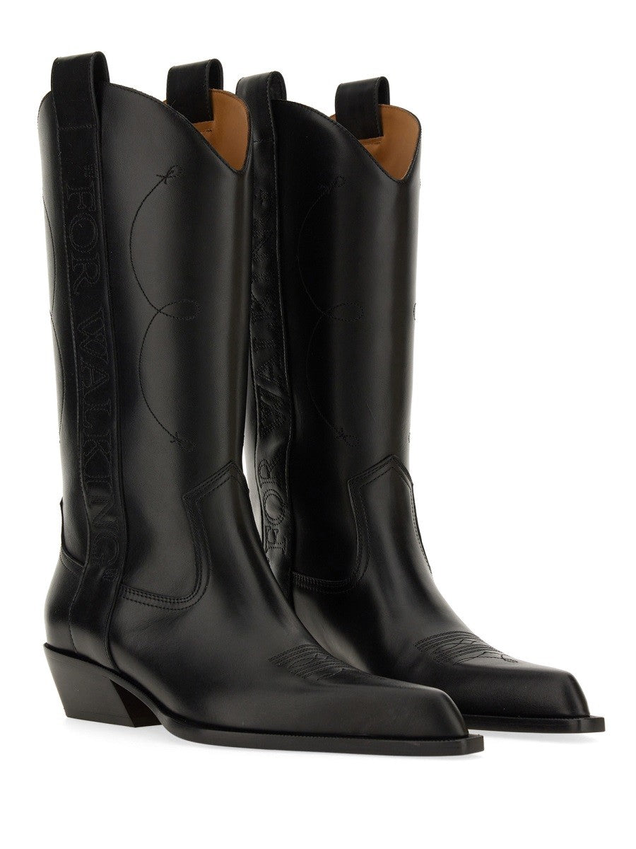 Off-white - Off White Texan Boot ’For Walking’ - Women’s Shoes