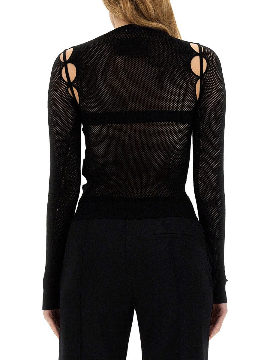 Off-white - Off White Top A Net - Woman-&gt;Clothing-&gt;Tops